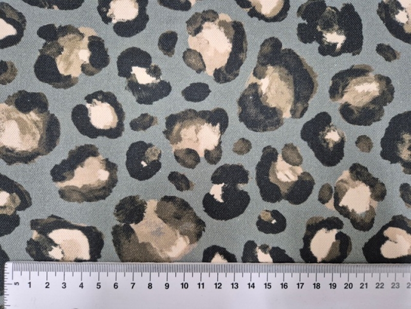 Canvas Baumwolle Leopard "Hakon"